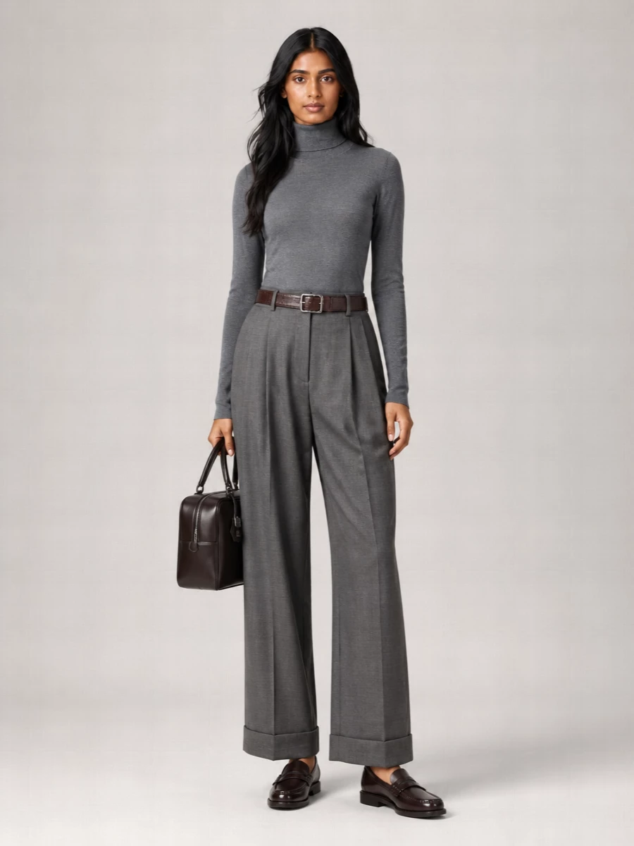 Brunello Cucinelli Sparkling Turtleneck Knit Sweater