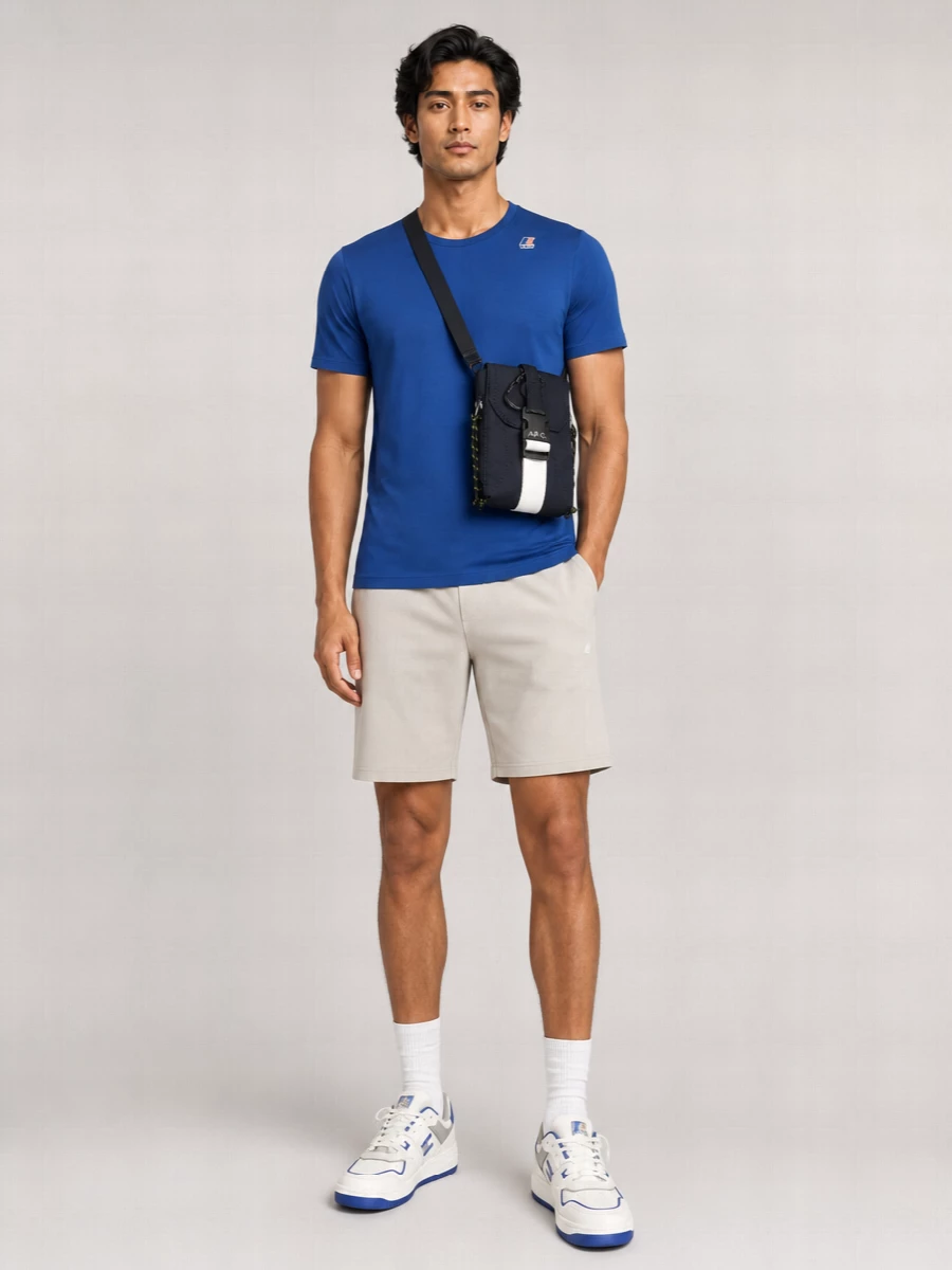 A.p.c. Trek Crossbody Pouch Side Zips