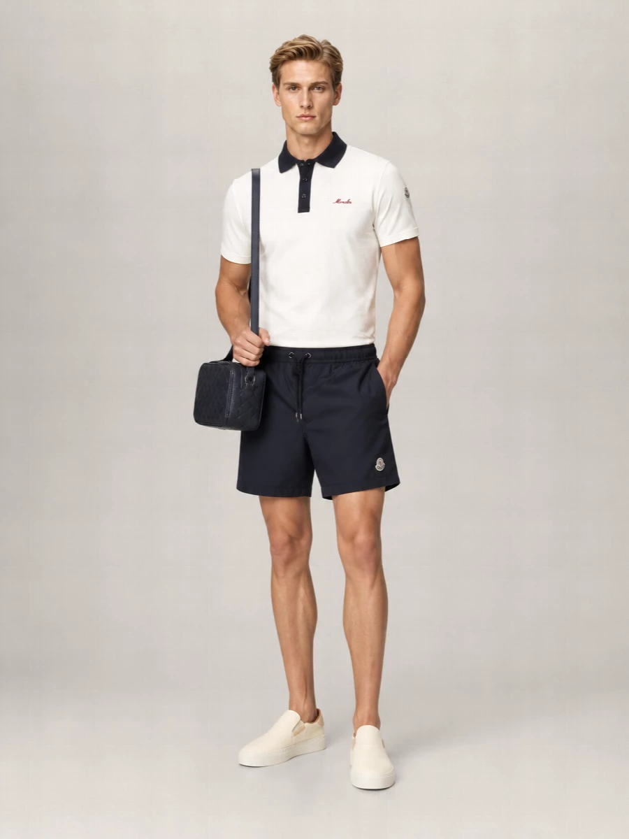 Moncler Cotton Polo Shirt