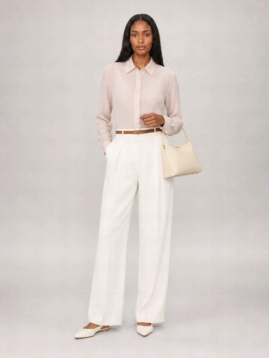 The Frankie Shop Wide-Leg Trousers
