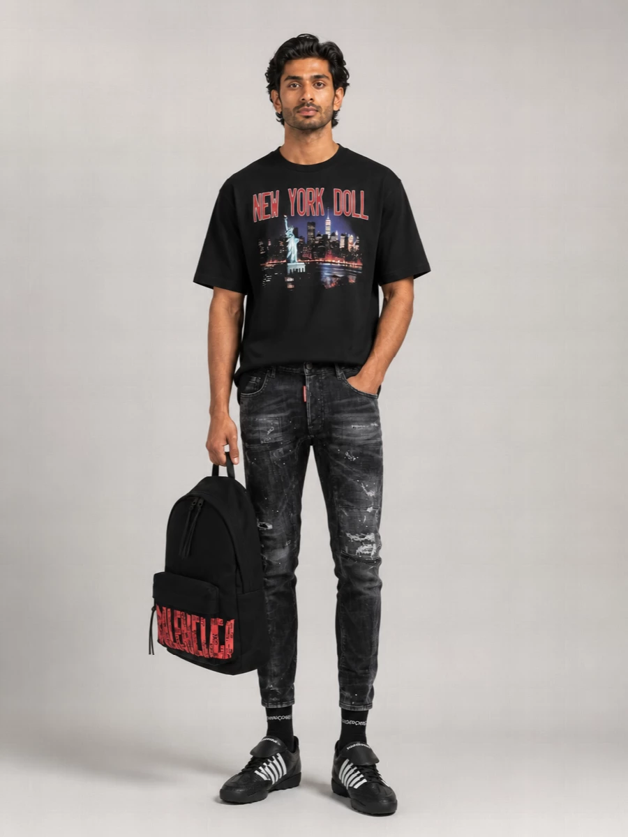 Dsquared2 Printed Cotton T-Shirt