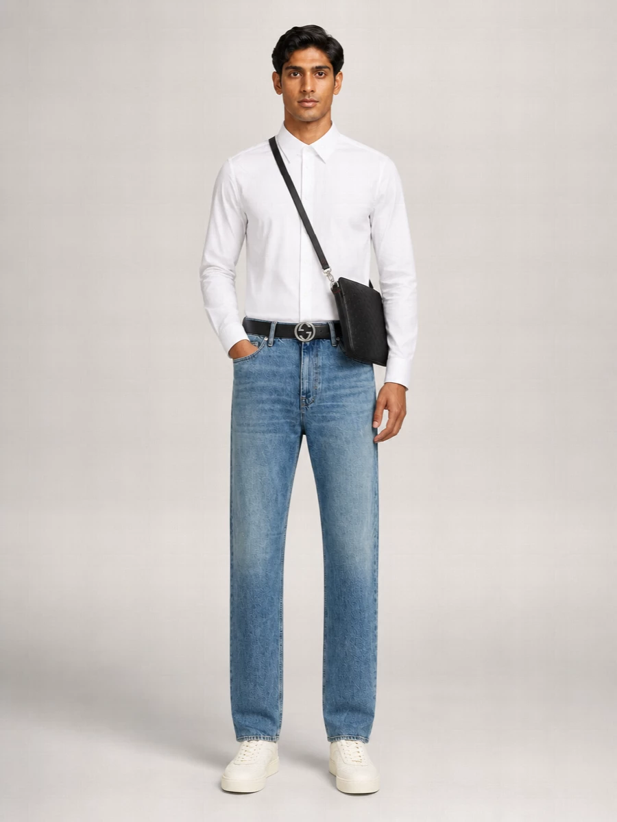 Gucci Denim Regular-Fit Jeans