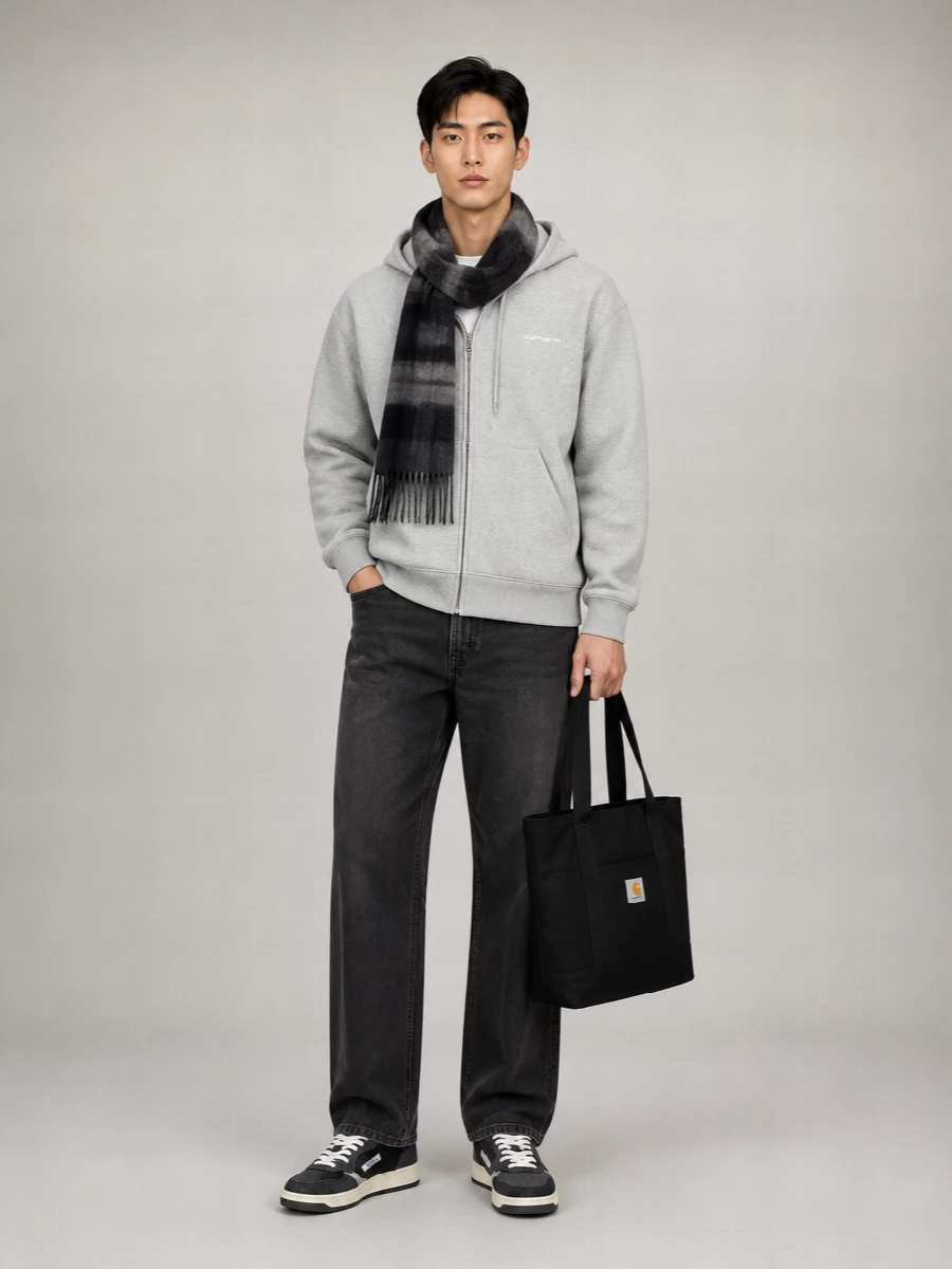 Carhartt Wip Cotton Blend Hooded Jacket