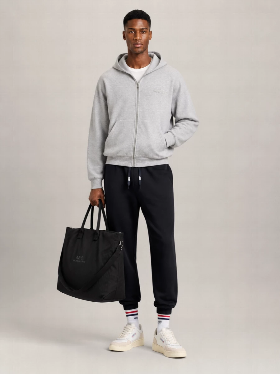 Autry Loose-Fit Zip Hoodie