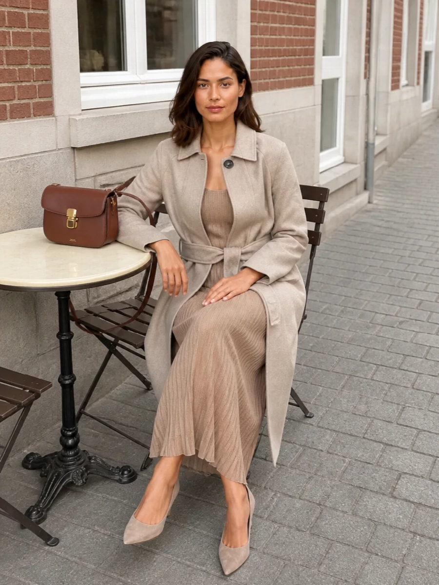 Max mara camel maxi dress ami paris coat