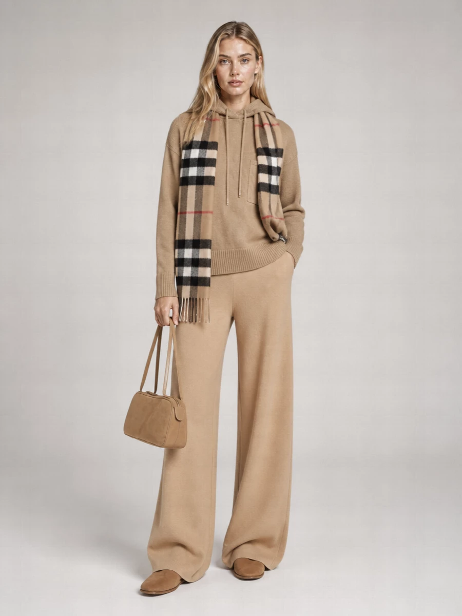 Max Mara Cashmere Wool Hooded Sweater