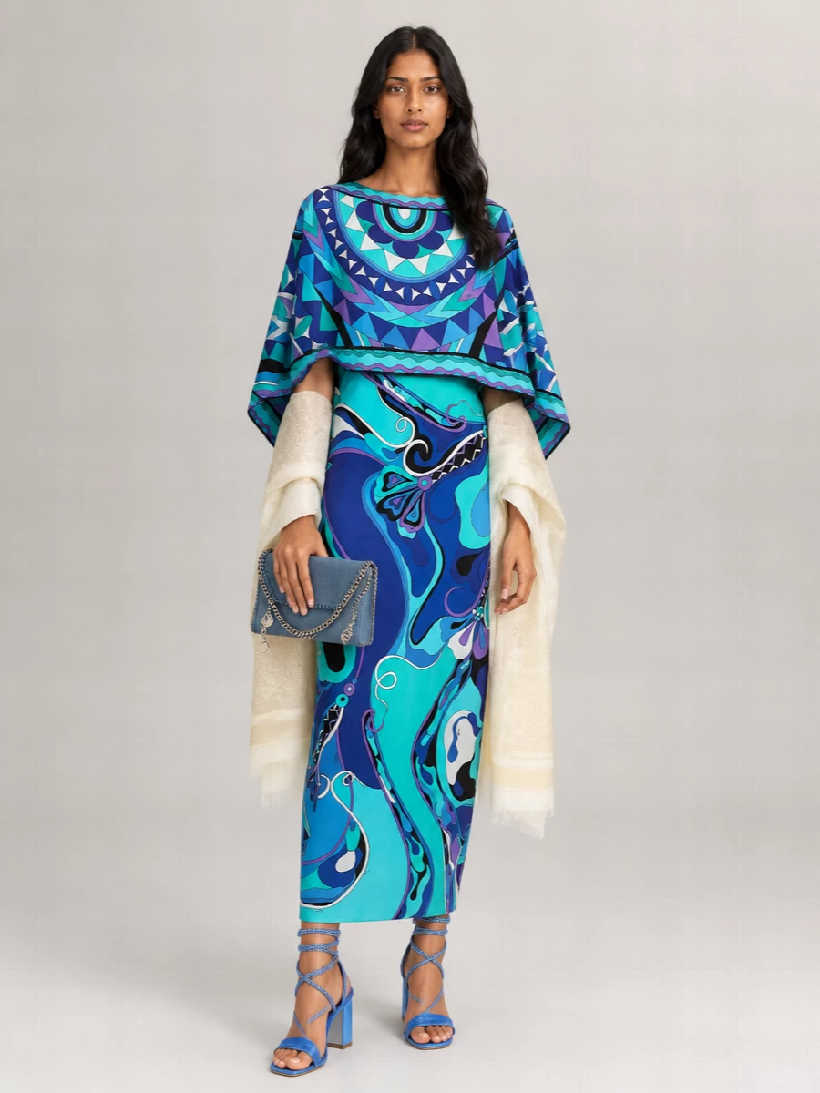 Pucci Silk Maxi Dress