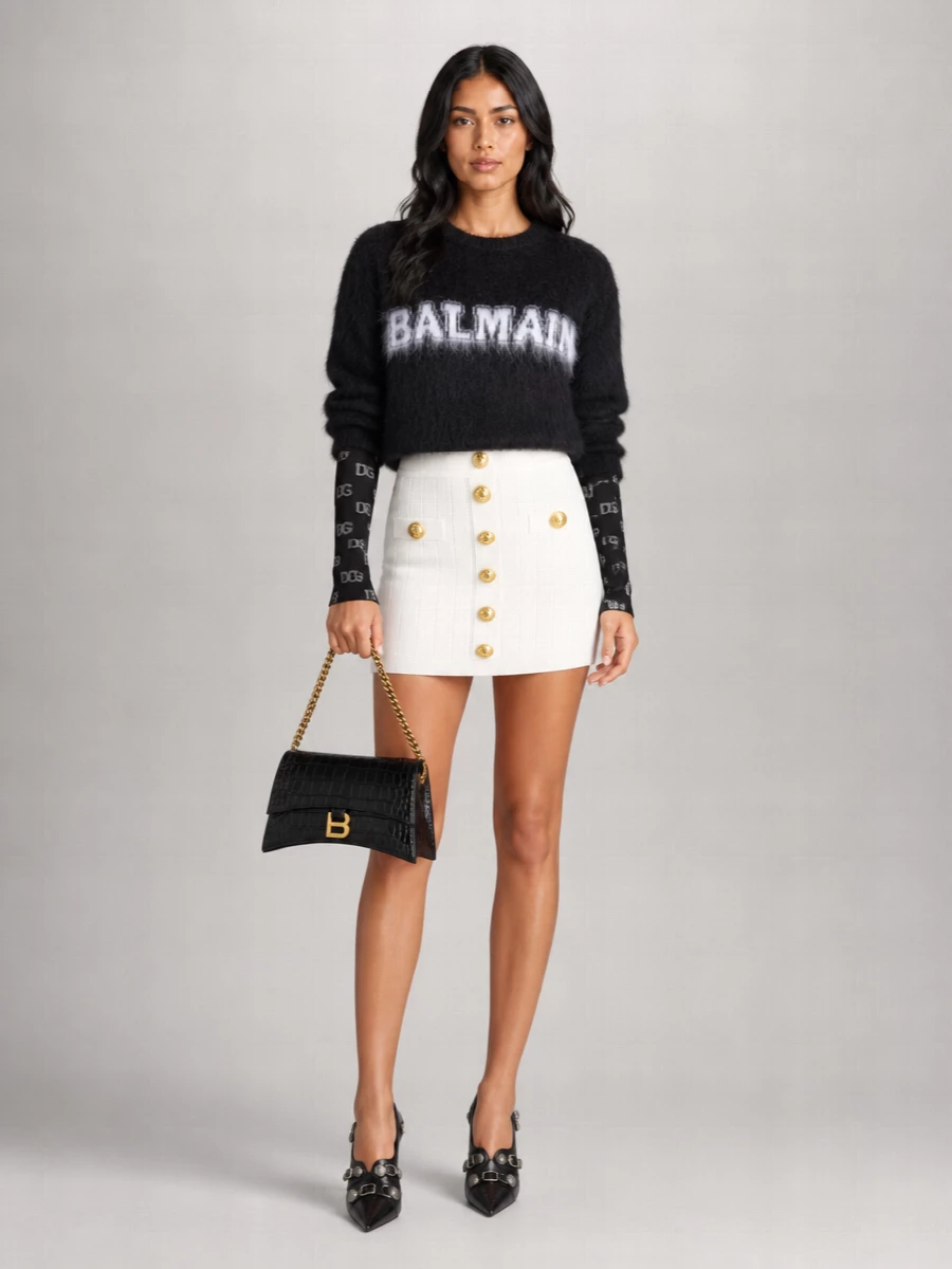 Balenciaga Lambskin Leather High Heel Pumps