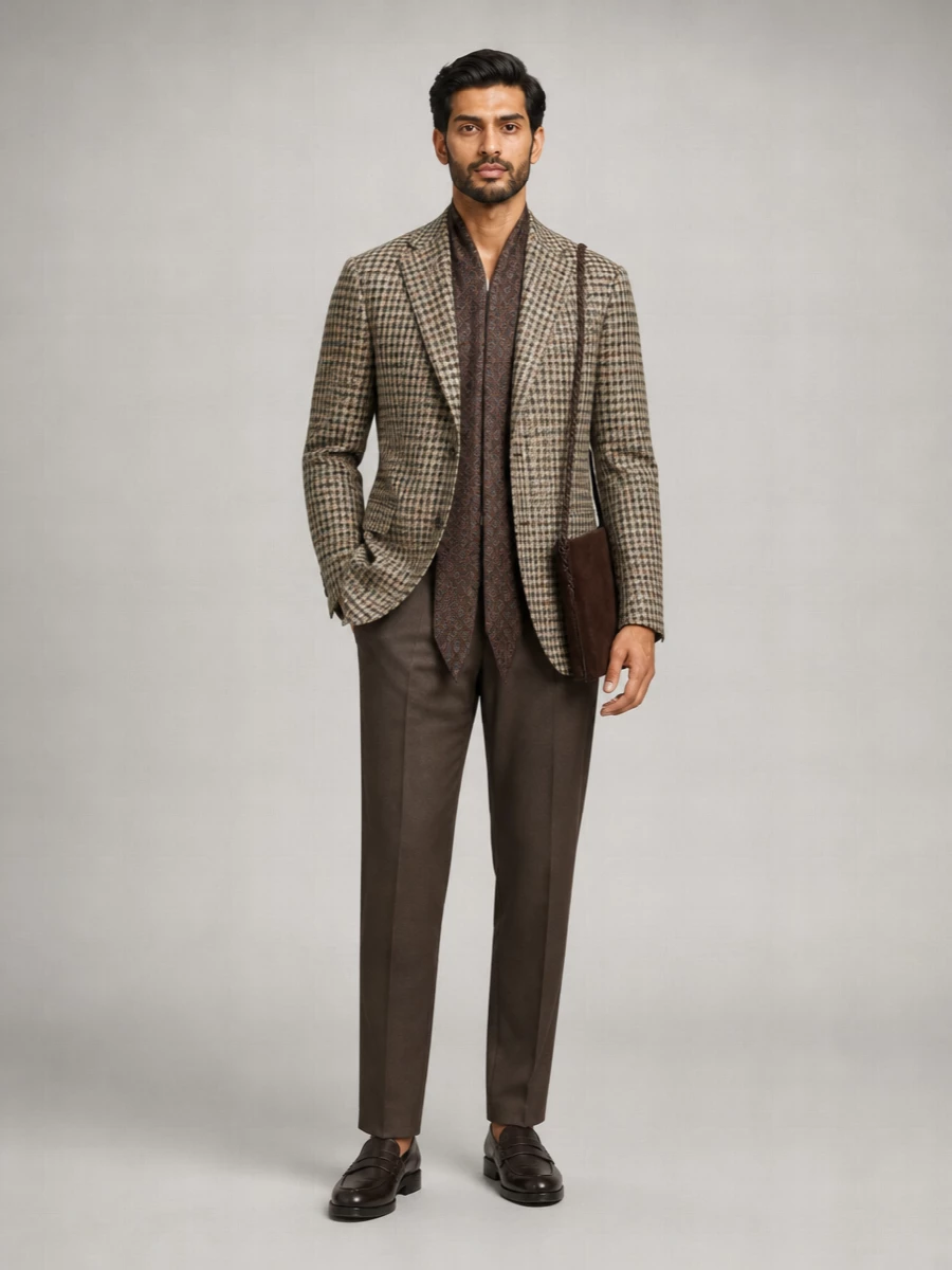 Tagliatore virgin wool single breasted suit