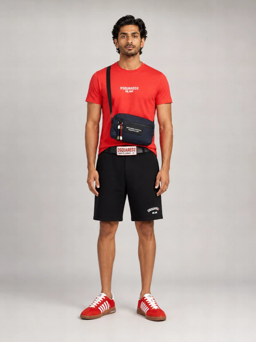 Dsquared2 Fabric Belt Bag