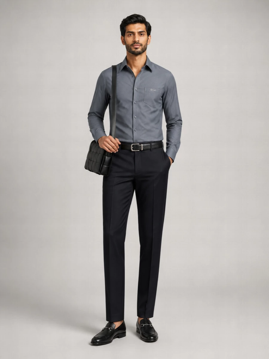 Gucci Wool Straight-Leg Trousers