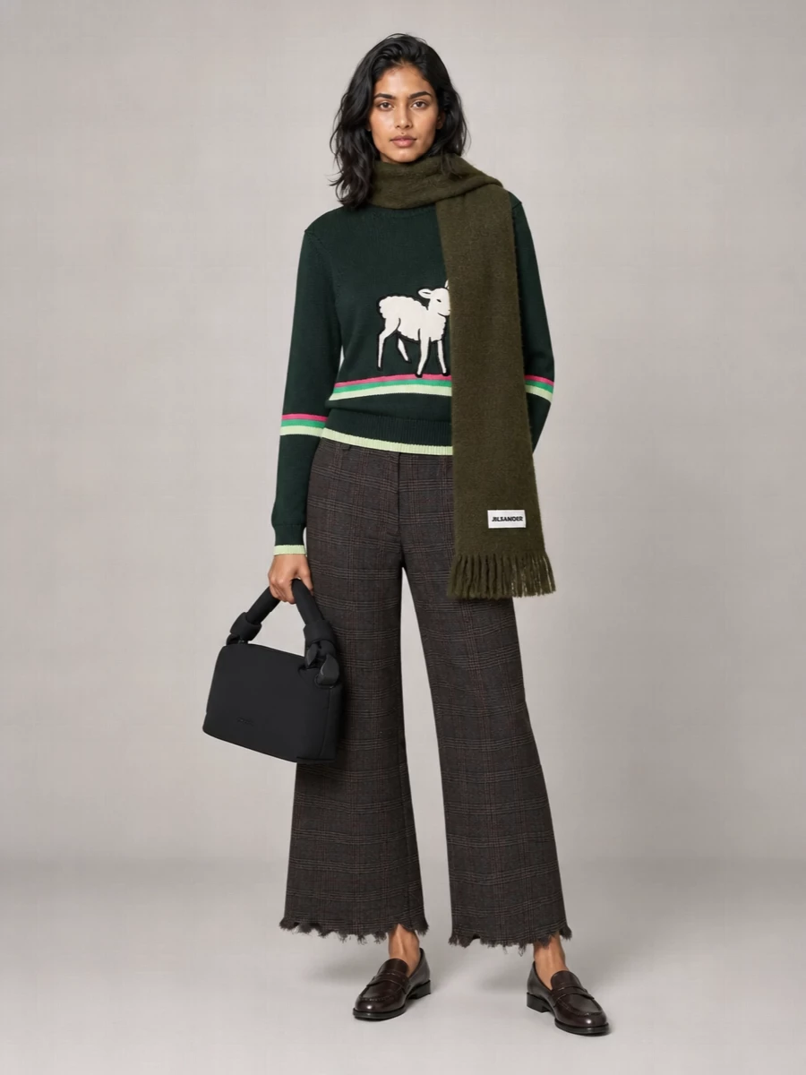 Jw Anderson Striped Crew Neck Jumper