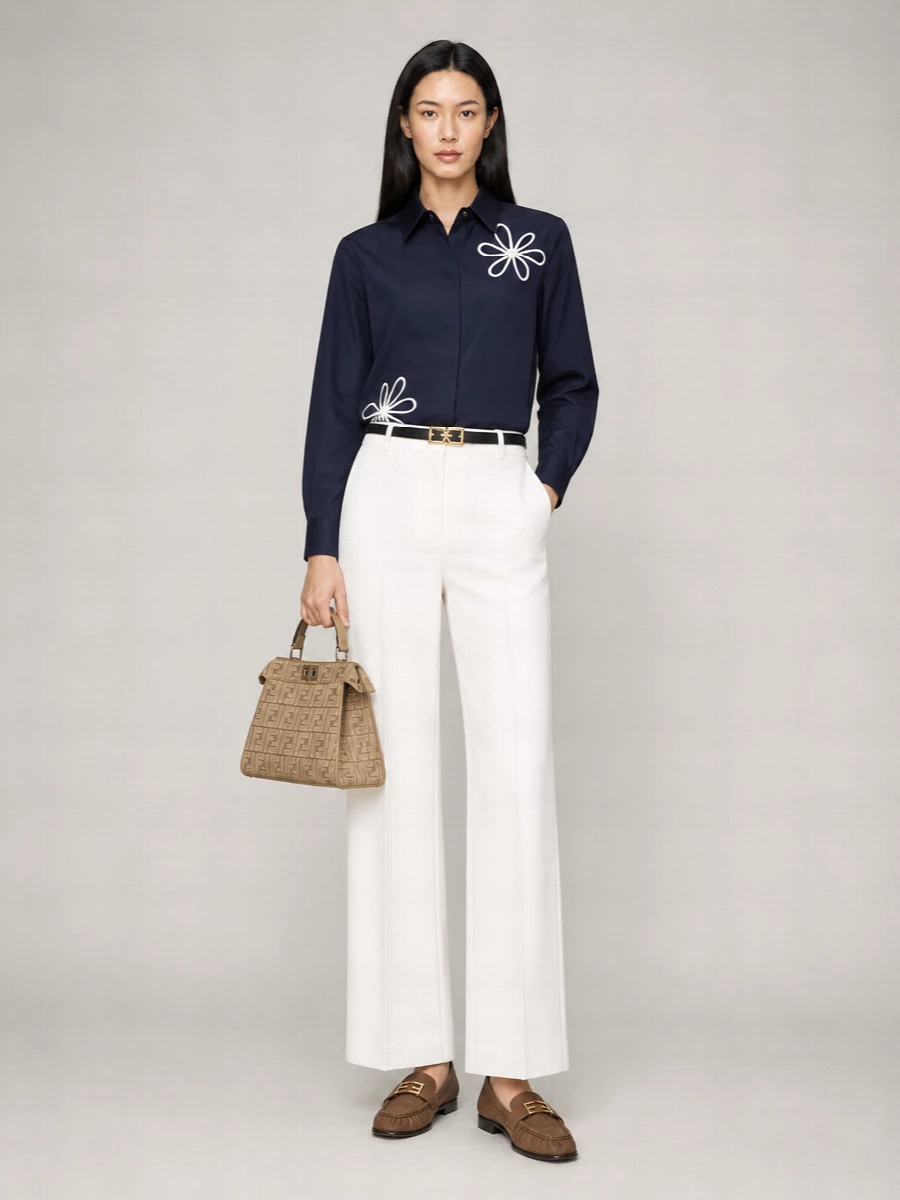 Fendi Suede Loafers