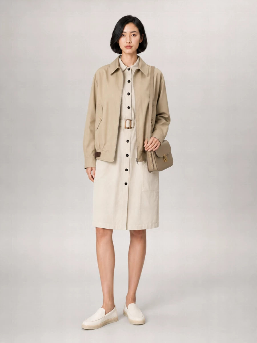 Semicouture Cotton Bomber Jacket