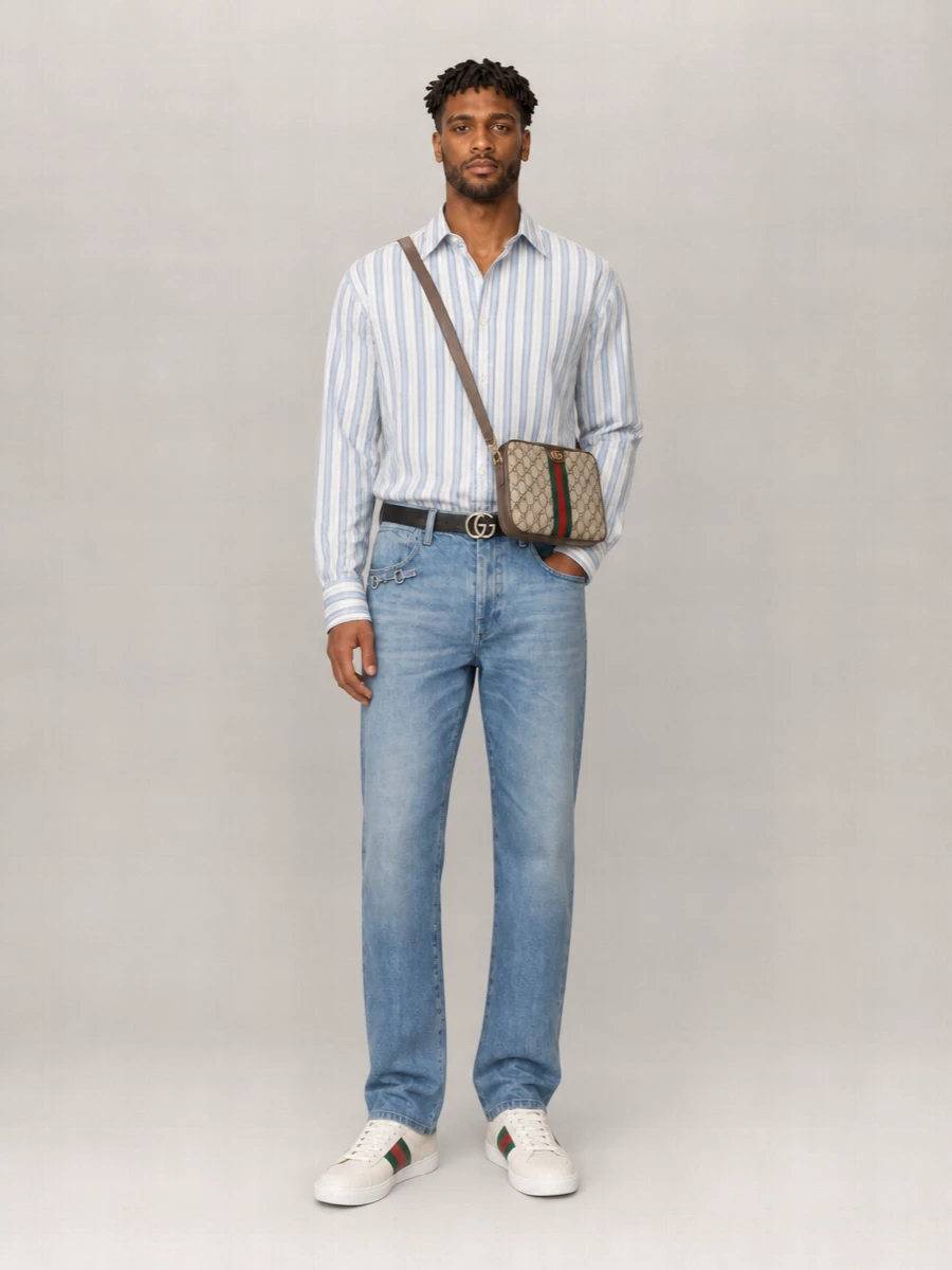 Gucci Polyethylene Crossbody Bag