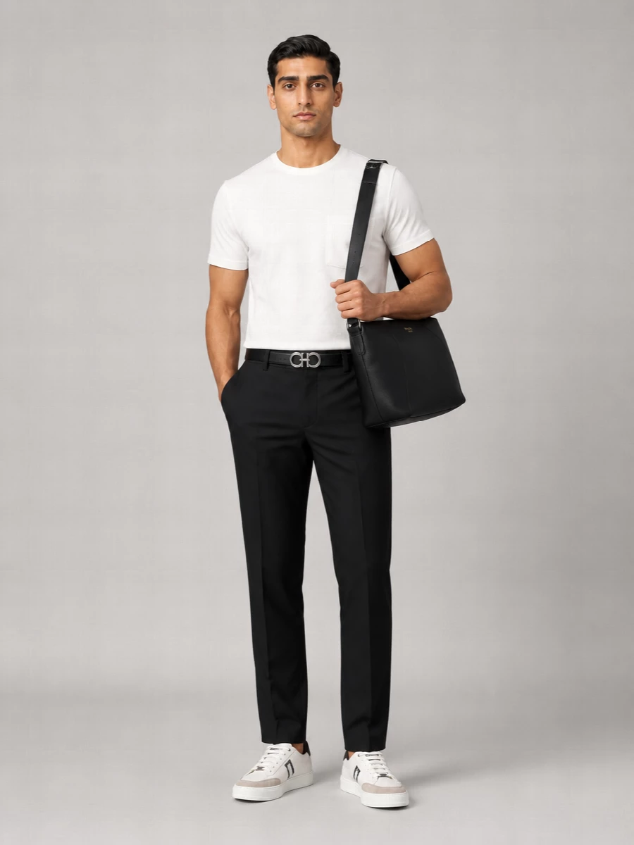 Ferragamo Leather Reversible Belt