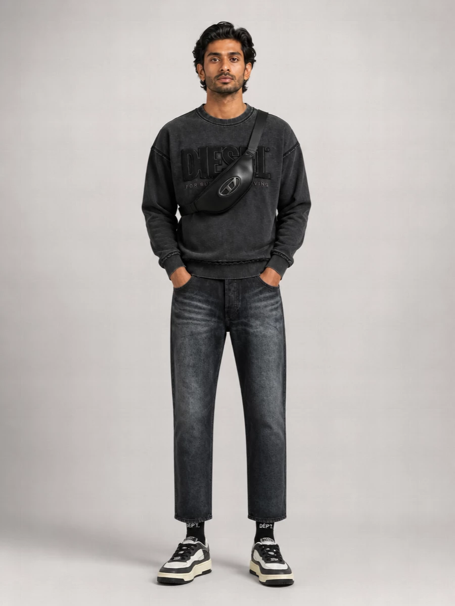Diesel Cotton Relaxed-Fit T-Shirt