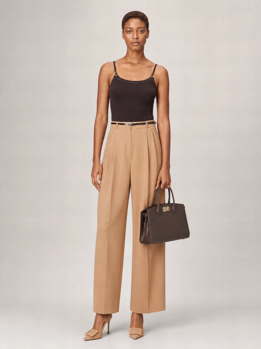Ferragamo The Studio Soft Leather Shoulder Bag