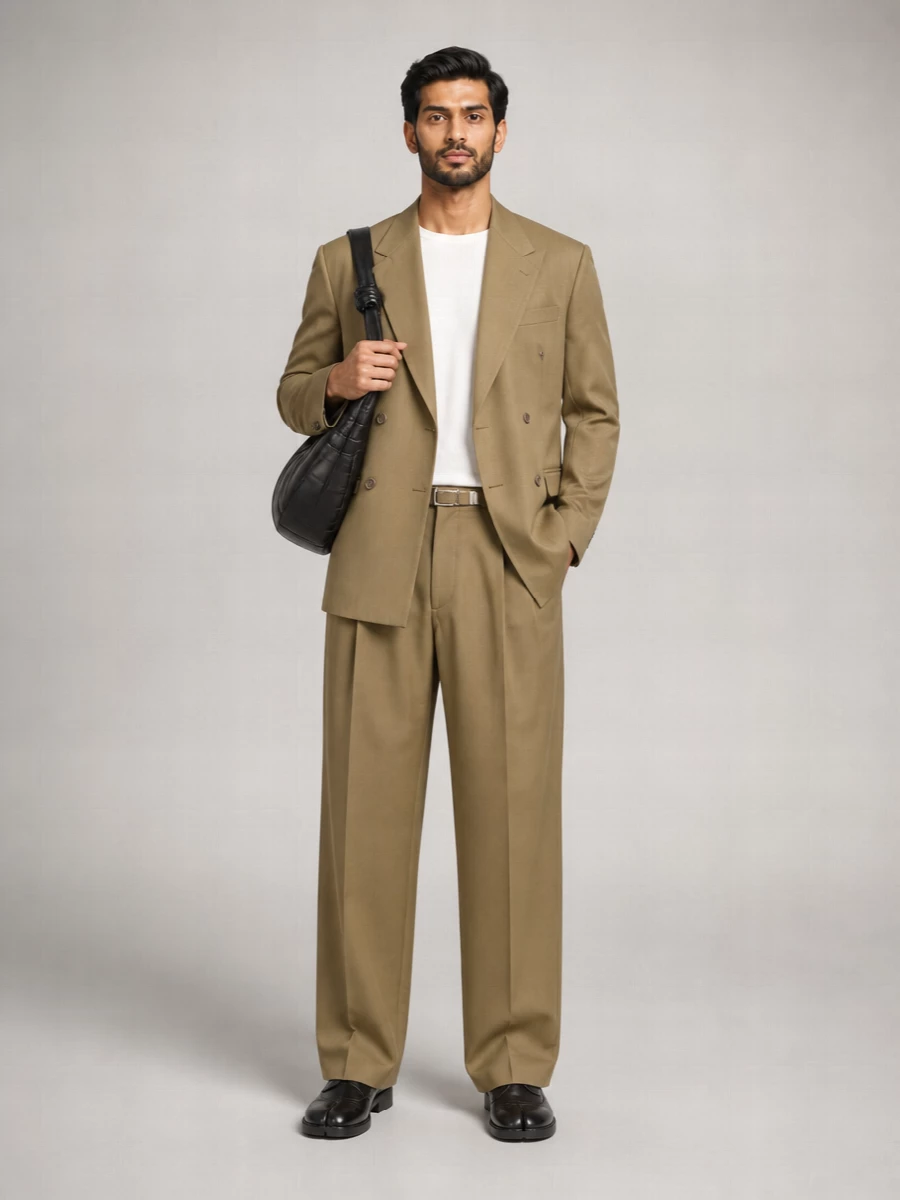 Lemaire Double-Breasted Tailored Blazer