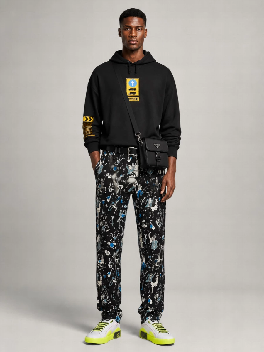 Dolce&Gabbana Cotton Hooded Pullover Sweatshirt