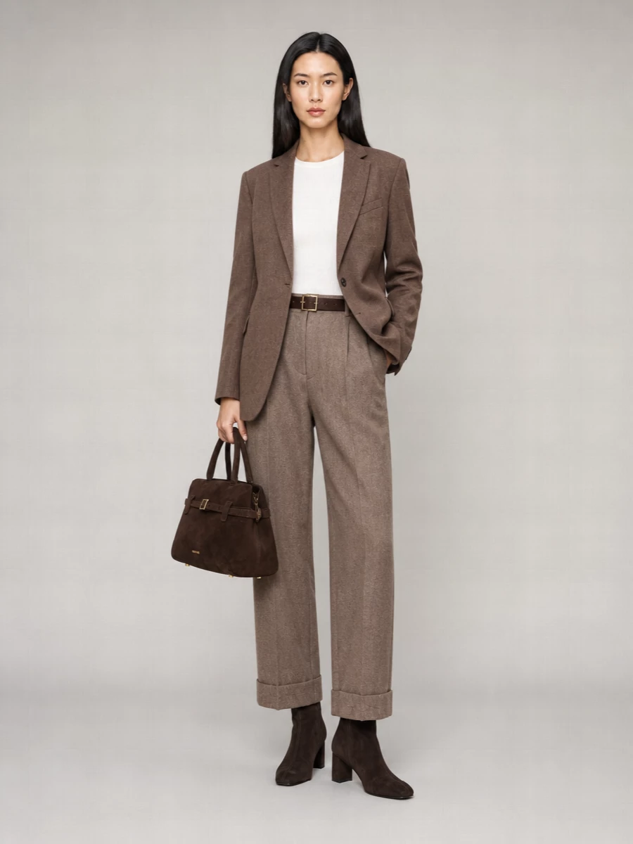 Alysi single-breasted blazer