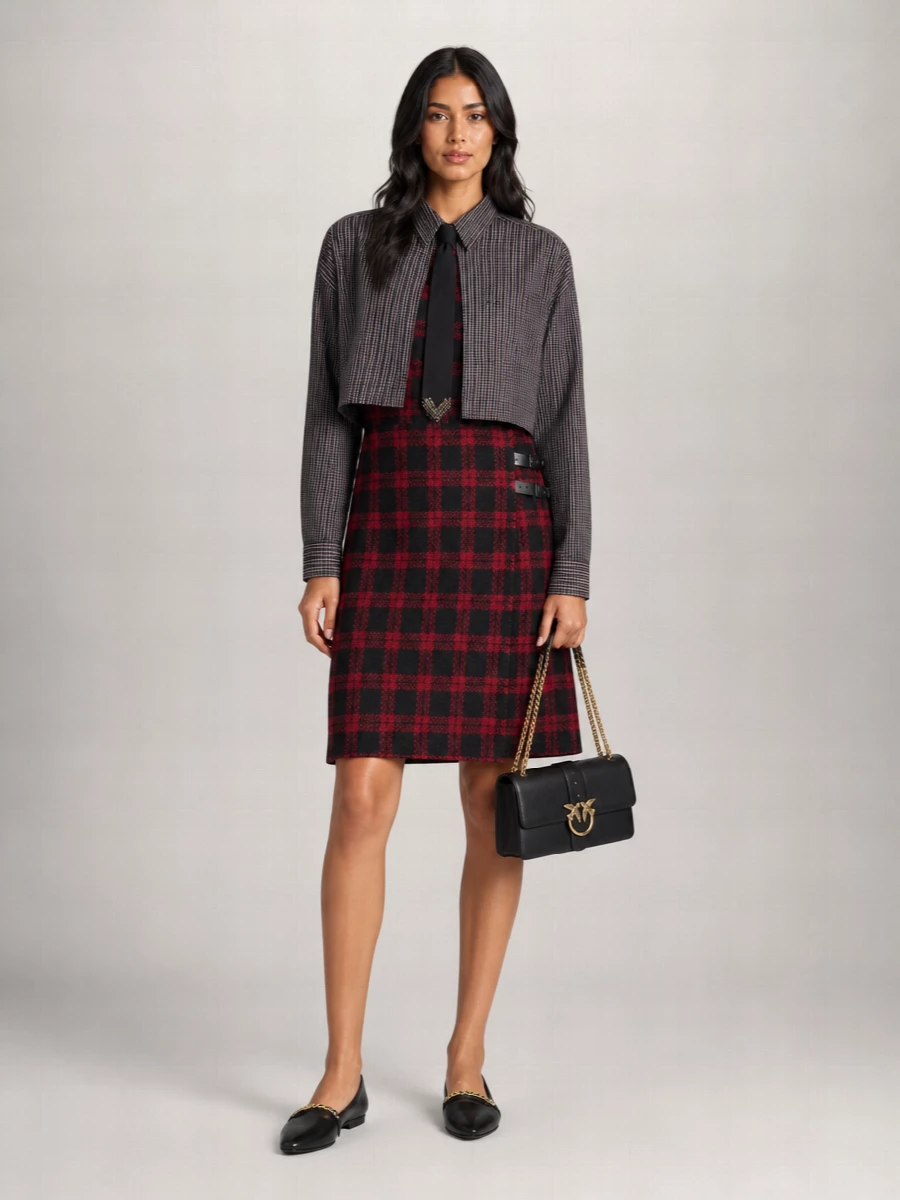 Pinko Love Bag One Leather Shoulder Bag