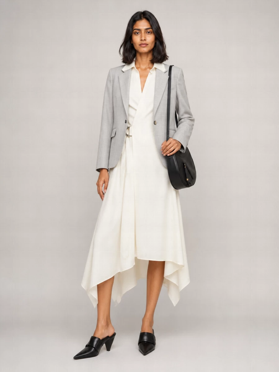 Loewe Wool Single-Breasted Blazer