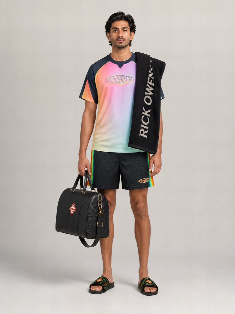 Casablanca Monogram Swim Shorts