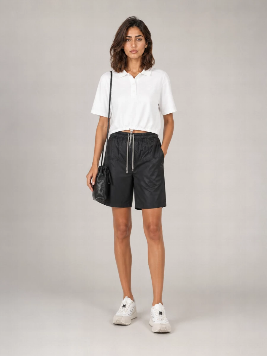 Moncler Polyester Knee-Length Kilt Shorts
