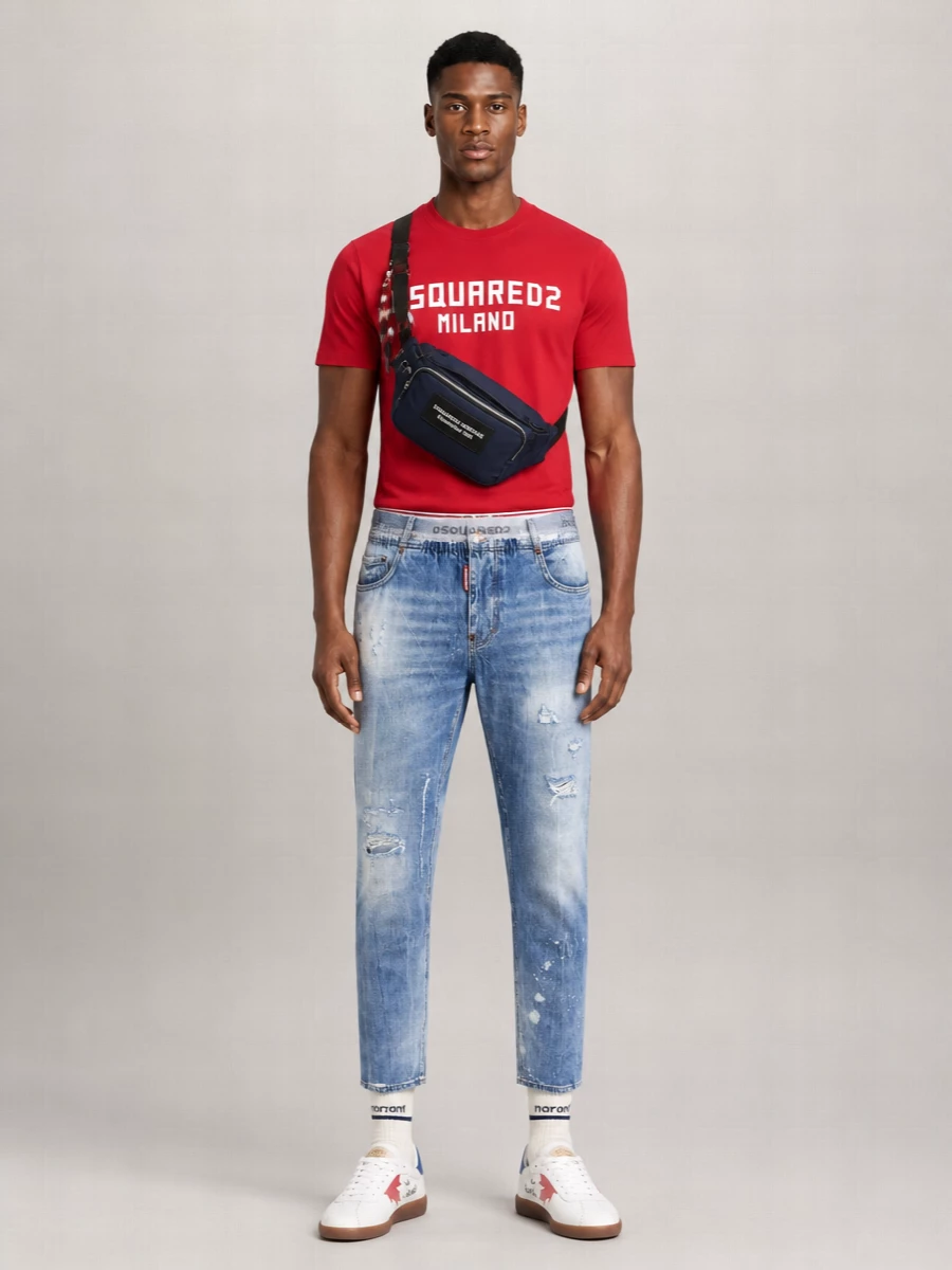 Dsquared2 Cotton Short-Sleeve T-Shirt