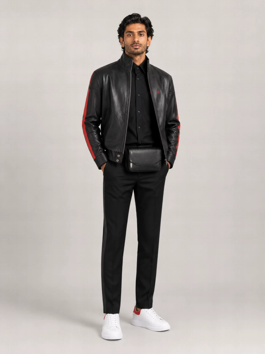 Alexander Mcqueen Leather Jacket