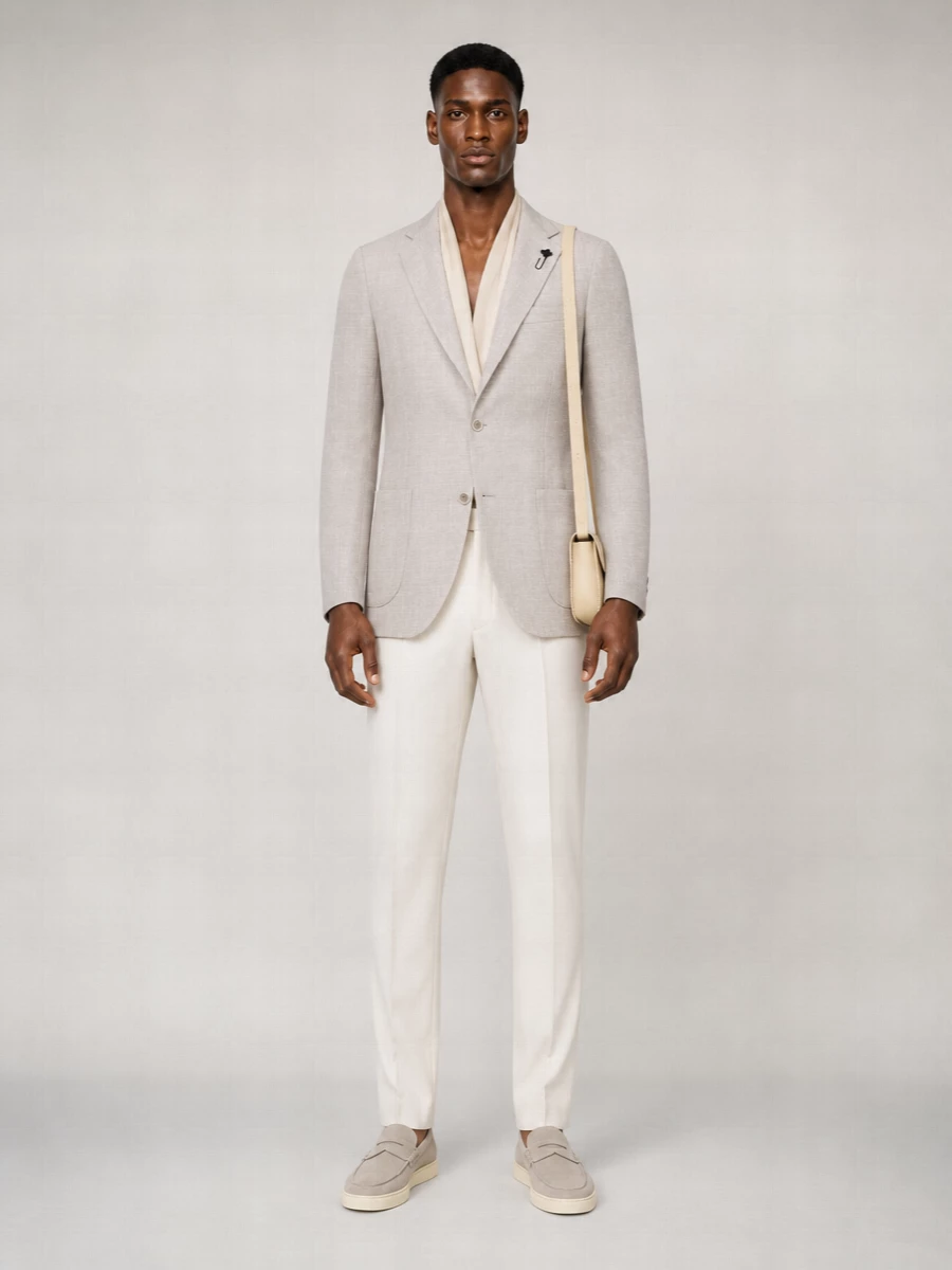 Lardini Linen Blend Suit