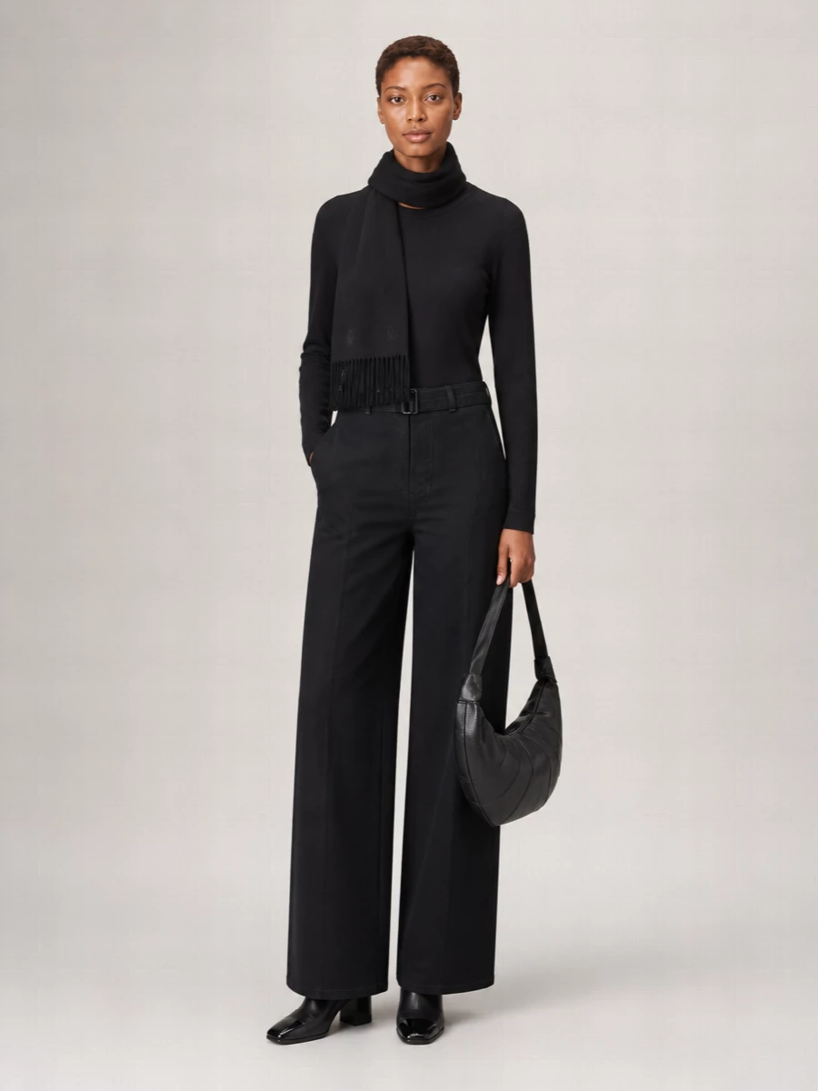 Lemaire Ribbed Slim-Fit Long-Sleeve Cotton T-Shirt