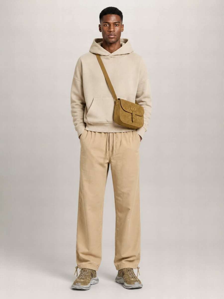 Valentino Garavani Suede Antibes Crossbody Bag