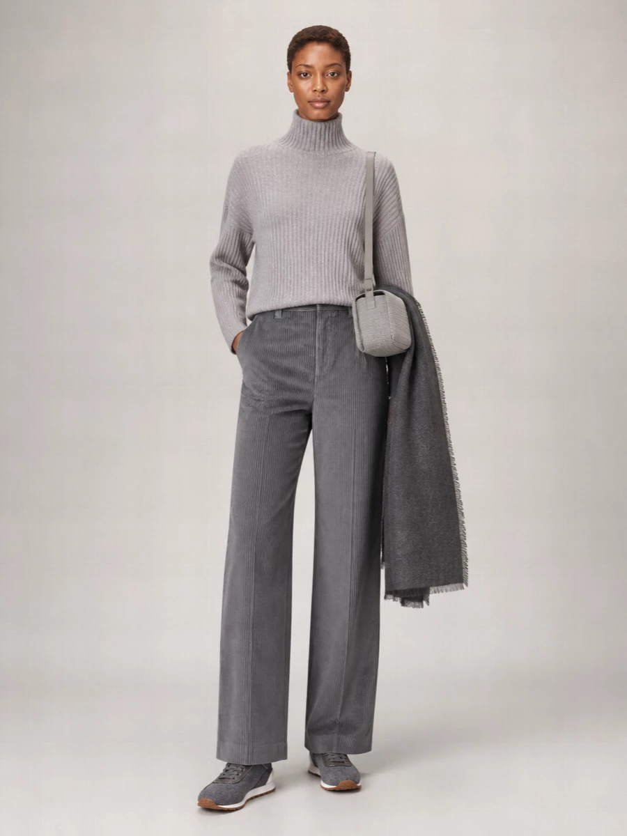 Brunello Cucinelli Cashmere Sequin Turtleneck Sweater