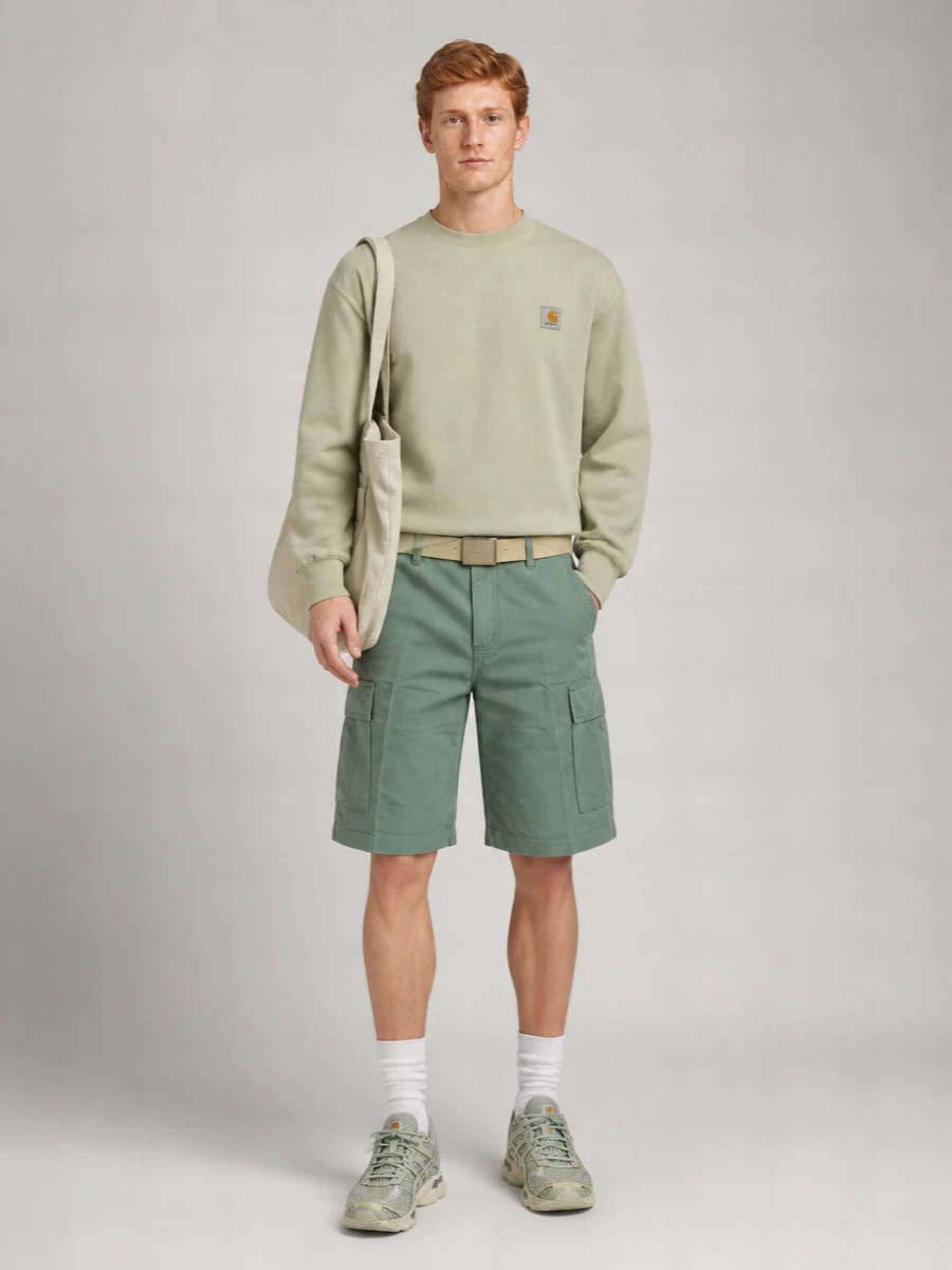Carhartt Wip Cotton Regular Cargo Shorts