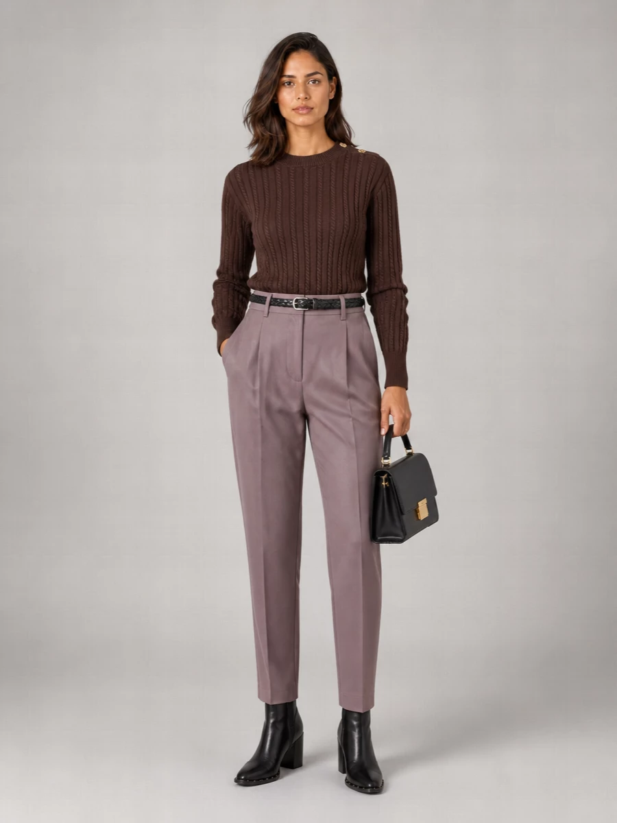 Golden Goose virgin wool wide-leg suit trousers