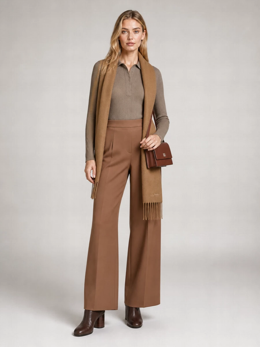 Max Mara cashmere polo shirt