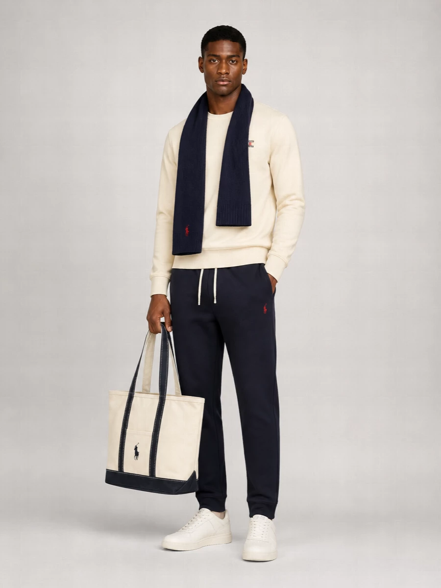 Tommy Hilfiger Cotton Crew Neck Long-Sleeve Sweatshirt