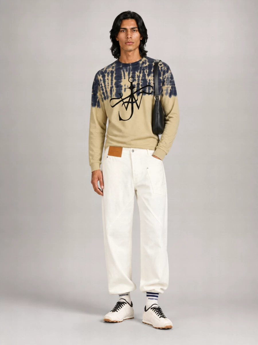 Jw Anderson Tie-Dye Long-Sleeve T-Shirt