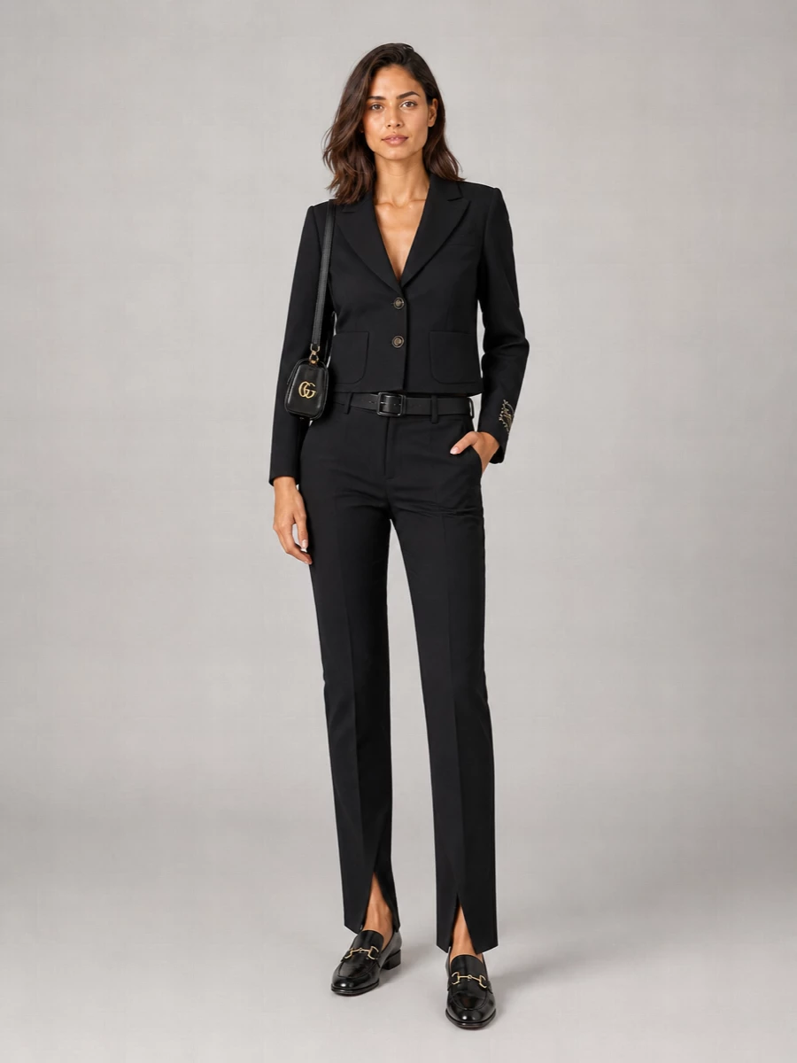 Gucci tailored suit trousers