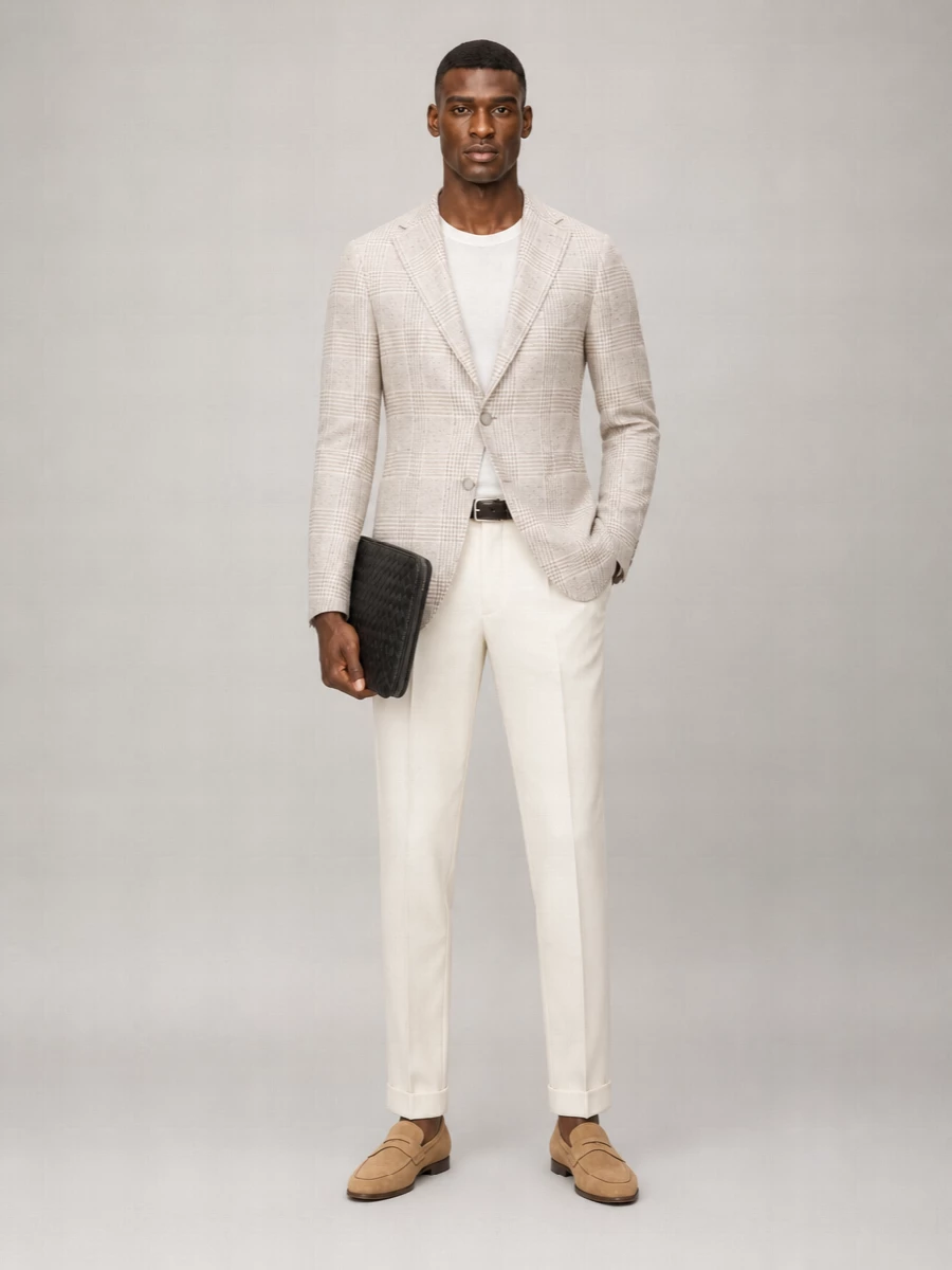 Zegna Leather Belt