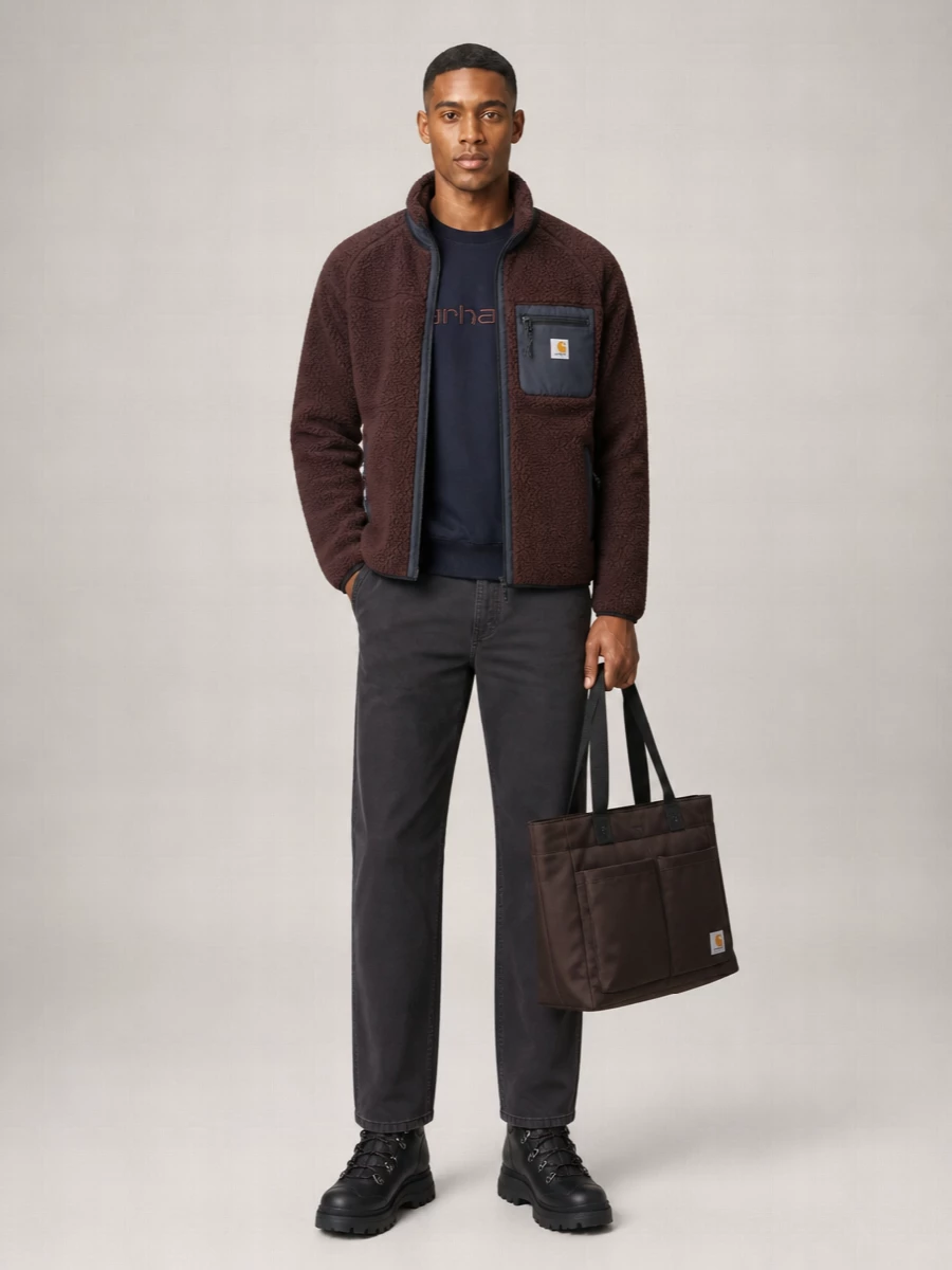 Carhartt Wip Fleece Zip-Up Jacket