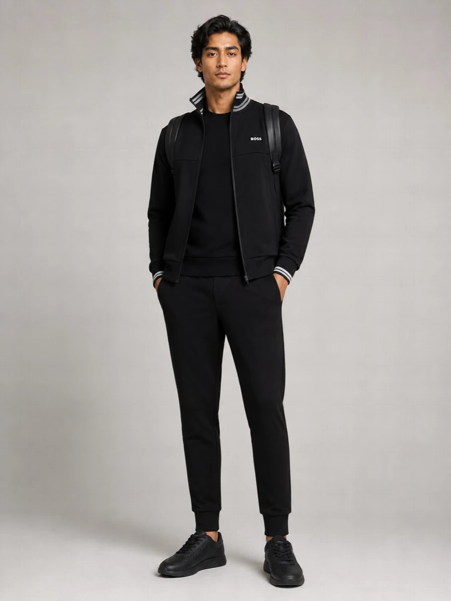 Boss Regular-Fit Zip-Up Hoodie