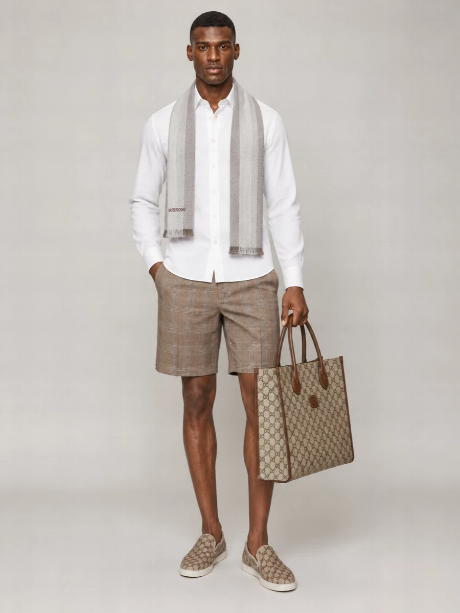Gucci Fabric Boat Shoes