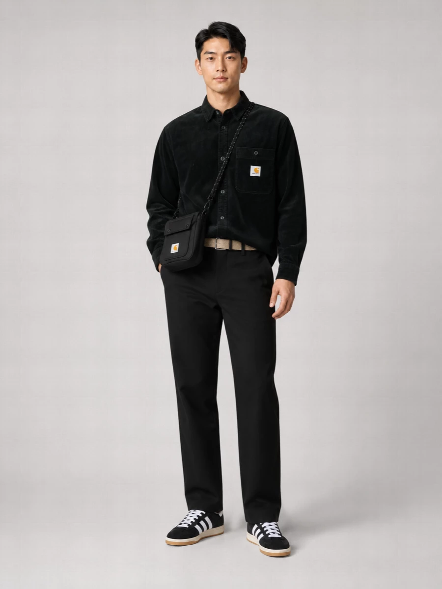 Carhartt Wip Regular-Fit Straight-Leg Trousers