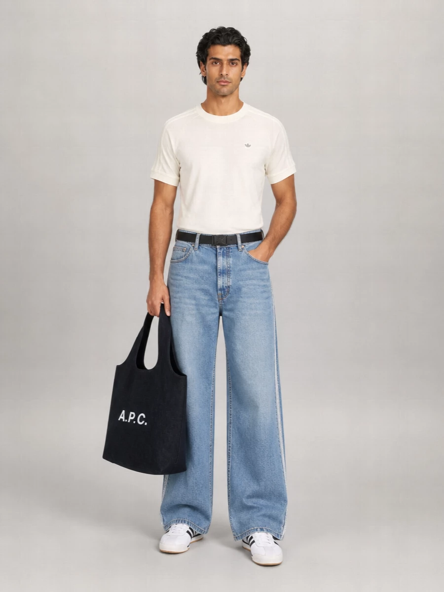Adidas Straight-Leg Jeans