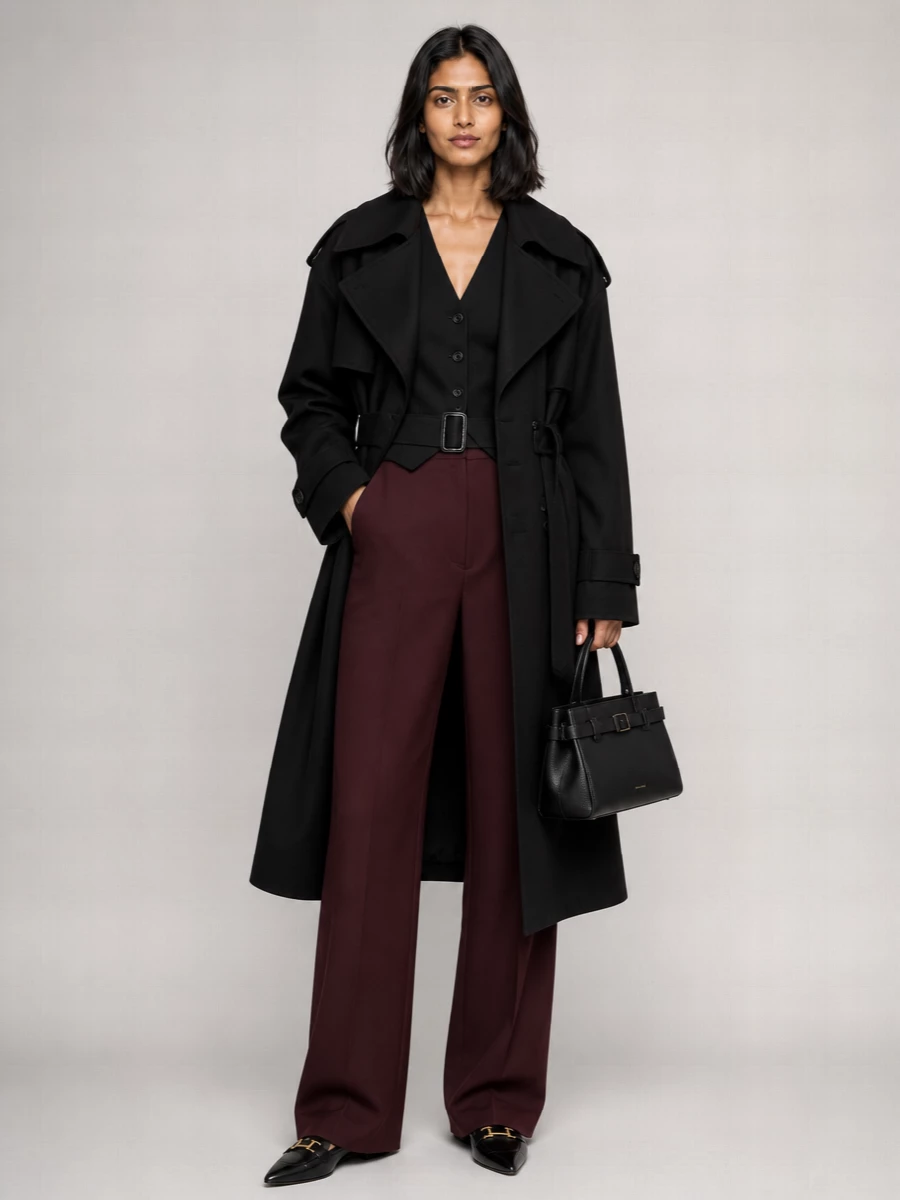 Manu Atelier Cylinder Tote Bag