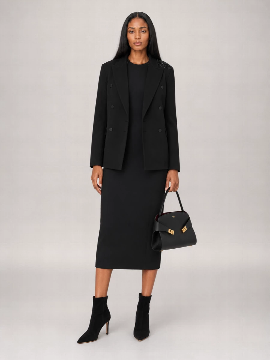 Alberta Ferretti cashmere wool coat
