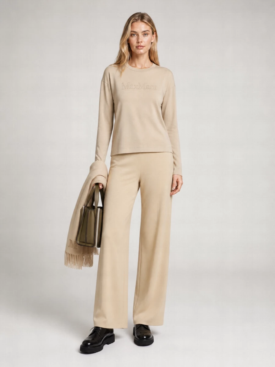 Max Mara Silk-Blend Knitted Top